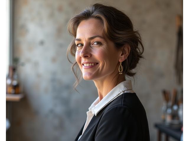 Full portrait of Elara Vance