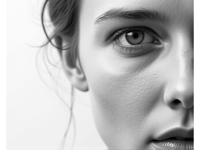 Detailed pencil portrait showing fine lines and smooth transitions