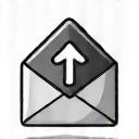 Open envelope icon for newsletter subscription