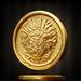 Image of a prestigious art award medal
