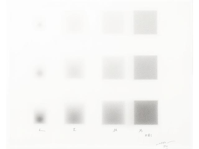 An illustrative step-by-step diagram demonstrating different pencil pressures and blending techniques for achieving smooth shading gradients.