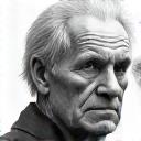 A realistic pencil portrait demonstrating advanced shading techniques by Marc Dubois